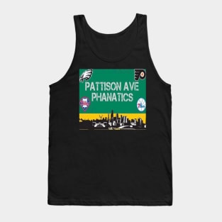 Pattison Ave Phanatics logo Tank Top